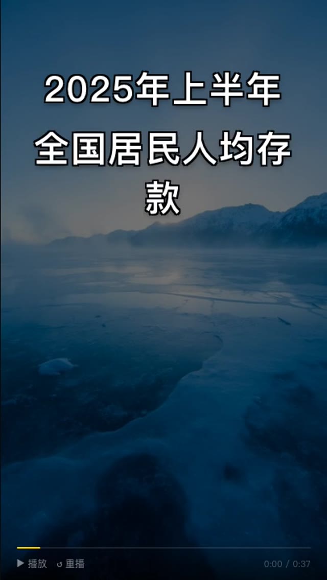 人均存款